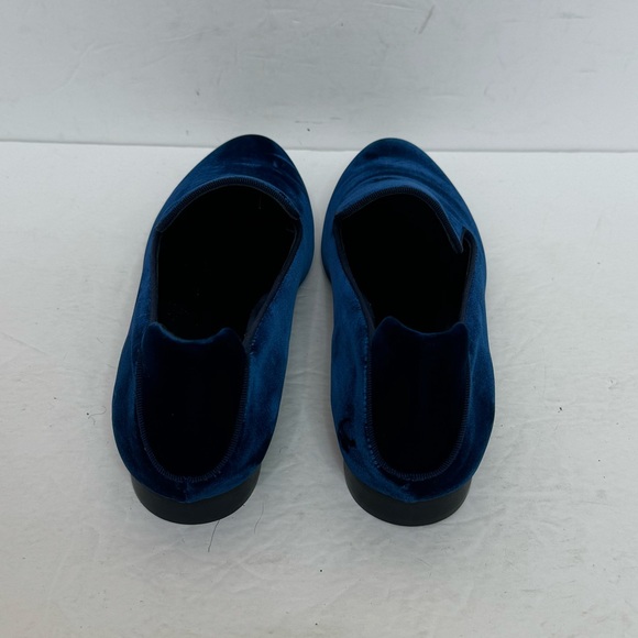 M. Gemi Petalo loafer Navy Velvet size 39.5 - Picture 8 of 11